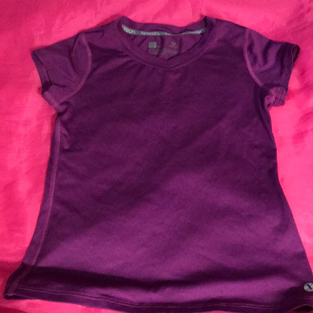 Girls purple shirt